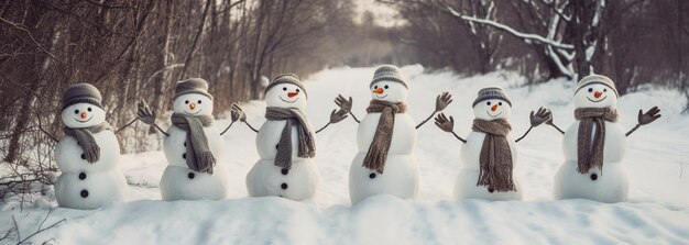 Photo backdrop for snowmen