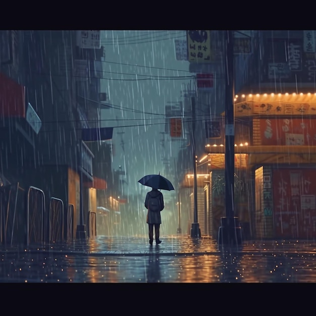 backdrop in the style of Makoto Shinkai