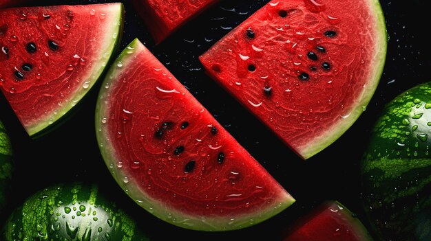 Backdrop for watermelon