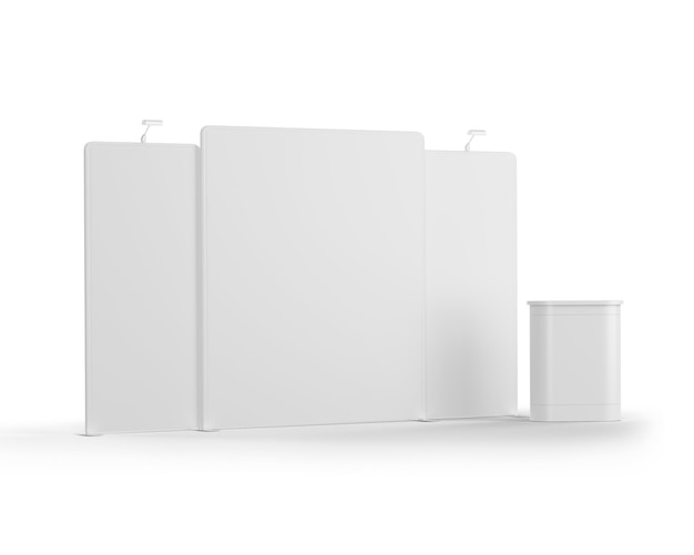 backdropblank trade show display booth
