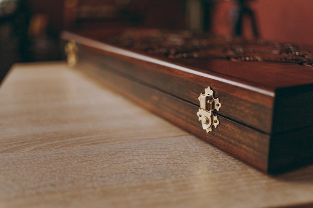 Backgammon with quality wood for the game