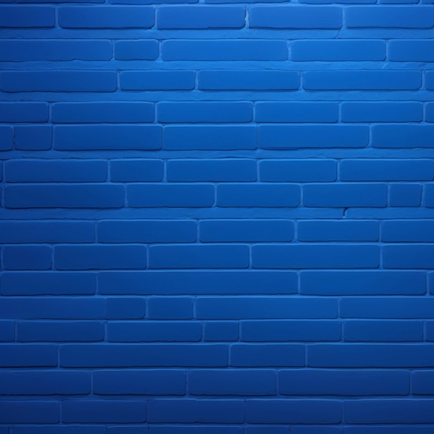 Фото Фон стены из голубых кирпичей
