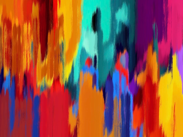 Background abstract colorful brush line