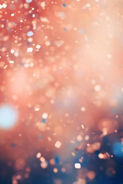 Photo background of abstract glitter lights coral pink bronze and sapphire defocused banner ar 23 v 52 job id fb4fa93211c14700aa94ac3d54124459