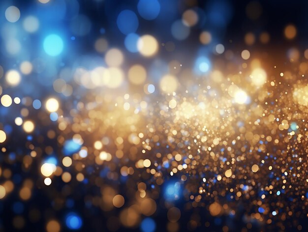 Background of abstract glitter lights