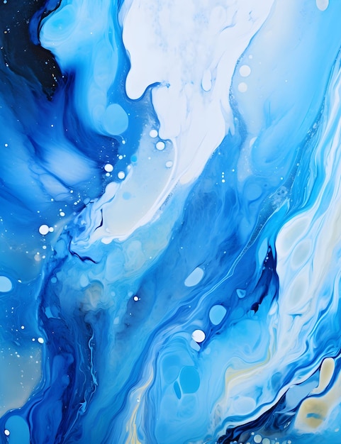 Background Abstract Texture Of Liquid Paint