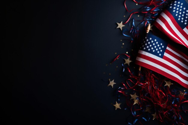 Photo background for american 4th of july celebration