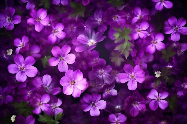 배경 아름다운 복사 카드 자연 꽃 꽃 녹색 봄 잎 공간 꽃 생성 AI