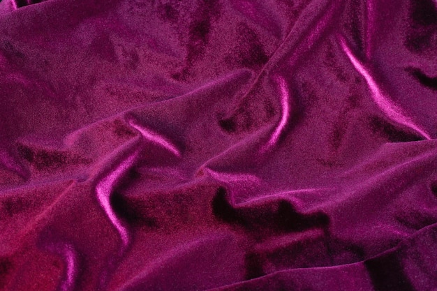 Photo background of beautiful purple velvet