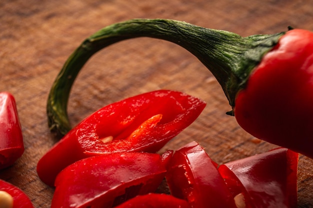 background bell capsaicin cayenne chile chili chilli chilly closeup closeup color cook