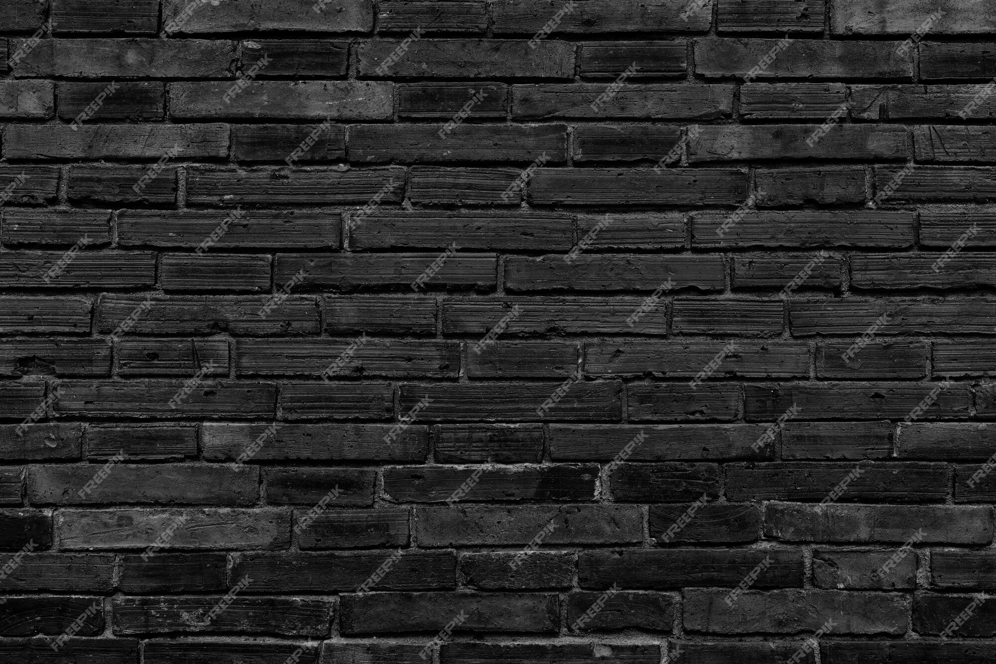 Premium Photo | Background black wall large texture.