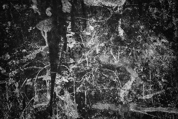 Photo background black walls, dark texture concrete surface