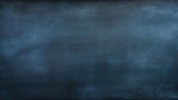 Photo background blackboard empty blank dark blue indigo back to school with a copy of the space chalk board