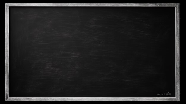 background blank black school chalkboard background with empty copy space