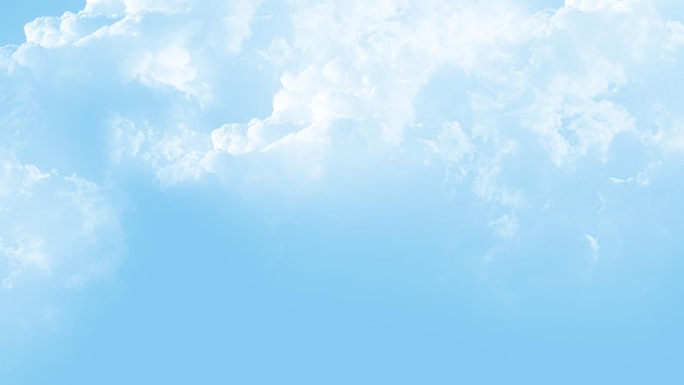 Background blue sky and white clouds 2