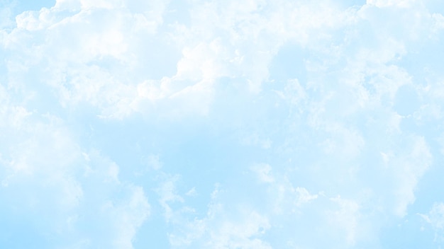 Background blue sky and white clouds 4