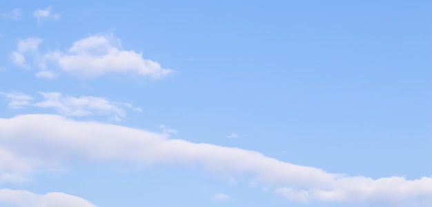 白い雲と青い空の背景。高品質の写真