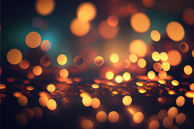 Background bokeh light wallpaper