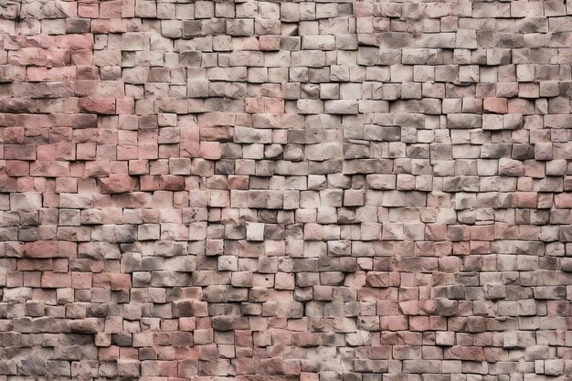 Photo background of brick wall texture for interior or exterior design and decoration