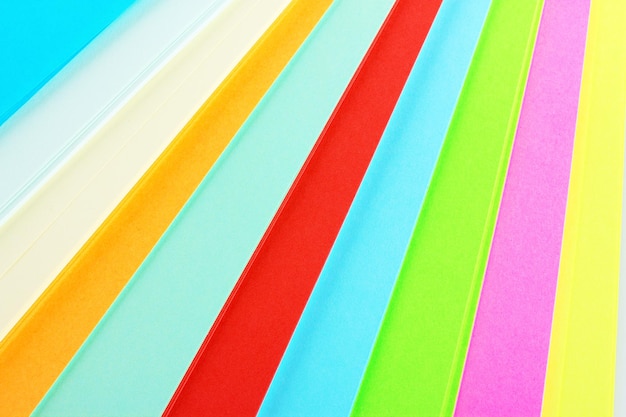 Background of bright colorful paper