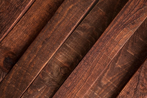 Background brown old wood planks