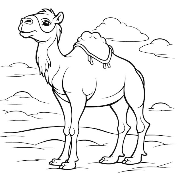 Foto sfondo per cammello