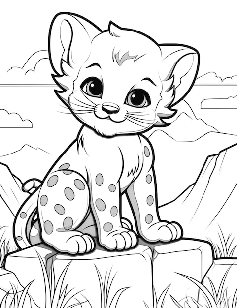 background for cheetah