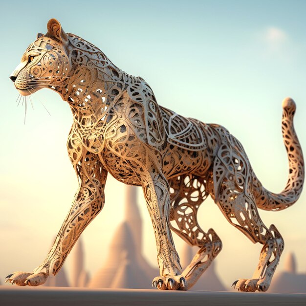 Background for cheetah