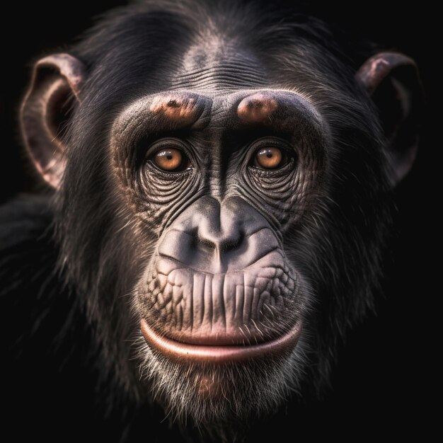 background for chimpanzee