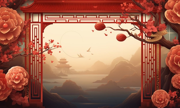 Background for Chinese New Year