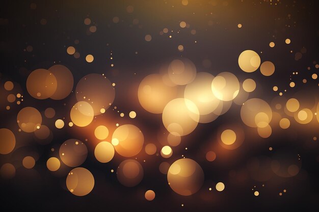 Background of Christmas Abstract background with bokeh lights and stars that is festive