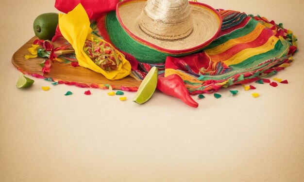 background for cinco de mayo celebration