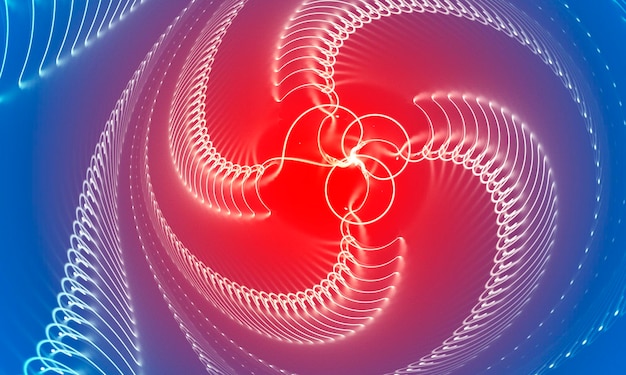 background of clouds of fractal foam and abstract lights on the subject of art, spirituality, painting, music , visual effects and creative technologies
