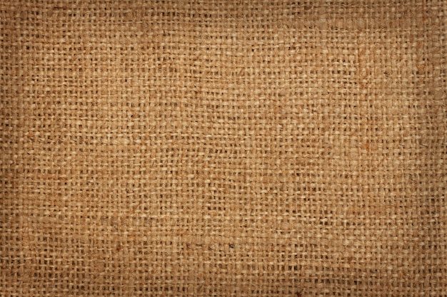 Photo background of coarse linen burlap