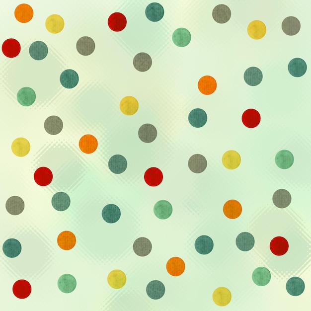 Background of colored circles