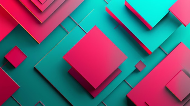 Background of colorful abstract geometric shapes