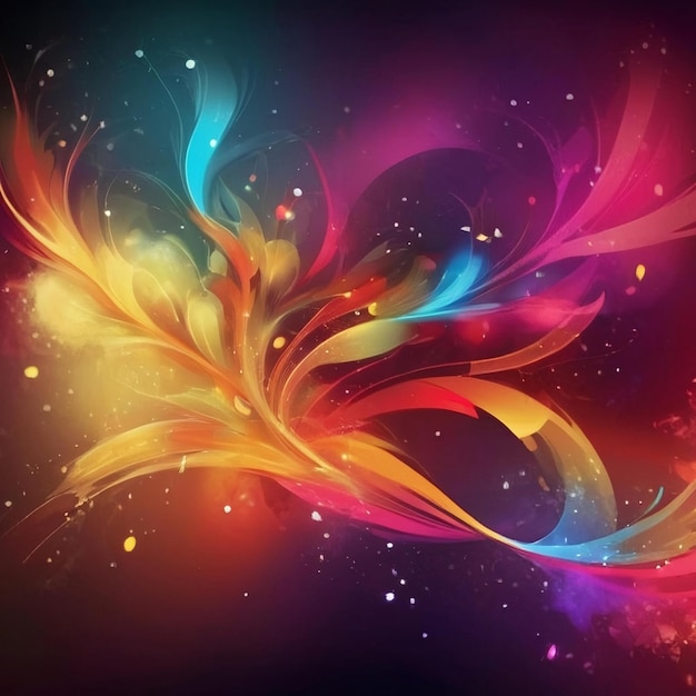 Background colorful design ai generated best quality hyper realistic wallpaper image