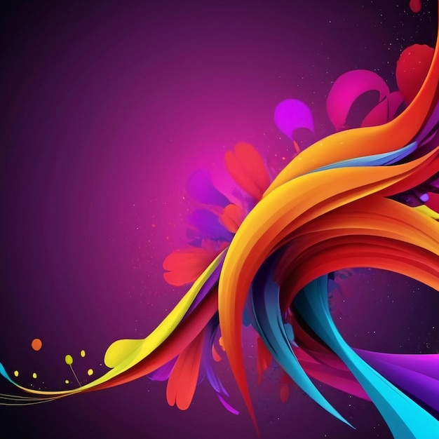 Background colorful design ai generated best quality hyper realistic wallpaper image