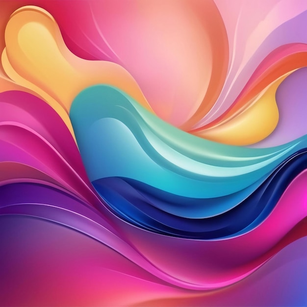 Background colorful design ai generated best quality hyper realistic wallpaper image