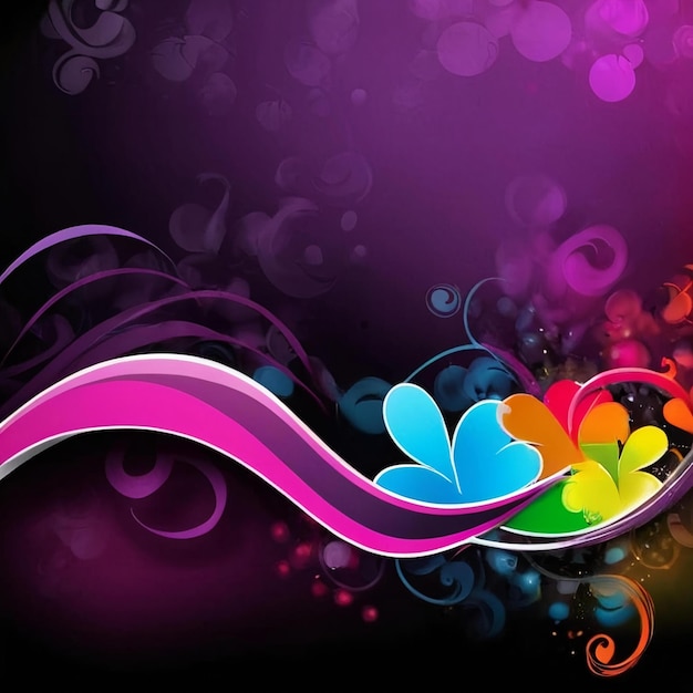 Background colorful design ai generated best quality hyper realistic wallpaper image