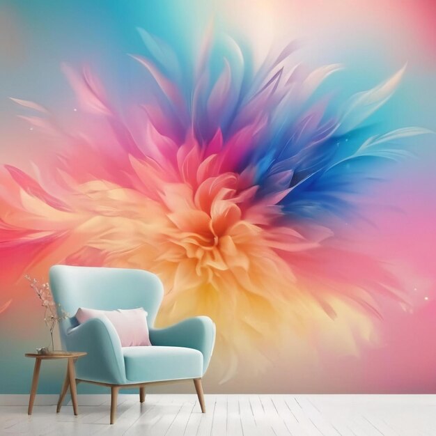 Background colorful design ai generated best quality hyper realistic wallpaper image