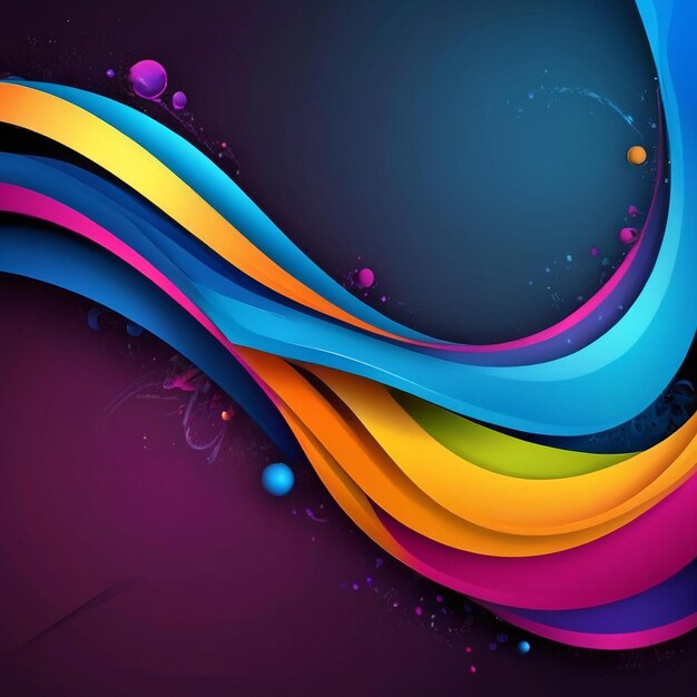 Background colorful design ai generated best quality hyper realistic wallpaper image