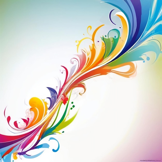 Background colorful design ai generated best quality hyper realistic wallpaper image