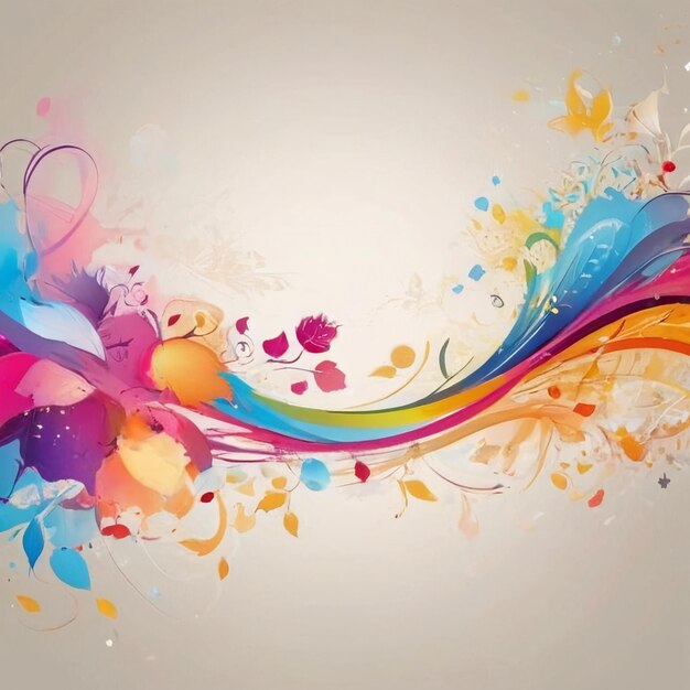 Background colorful design ai generated best quality hyper realistic wallpaper image