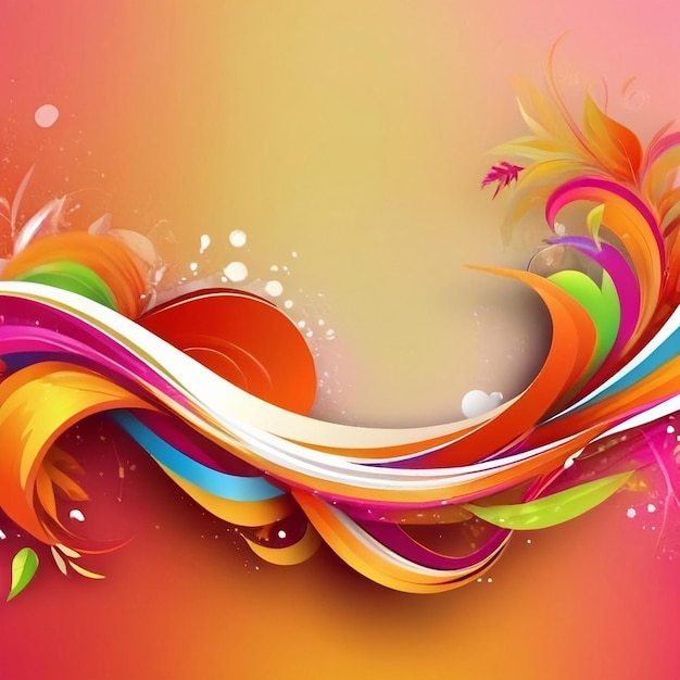 Background colorful design ai generated best quality hyper realistic wallpaper image