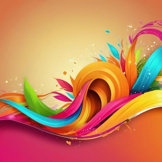 Background colorful design ai generated best quality hyper realistic wallpaper image