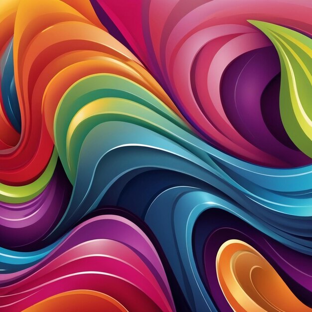 Background colorful design ai generated best quality hyper realistic wallpaper image