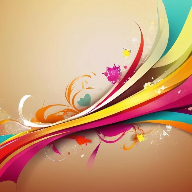 Background colorful design ai generated best quality hyper realistic wallpaper image