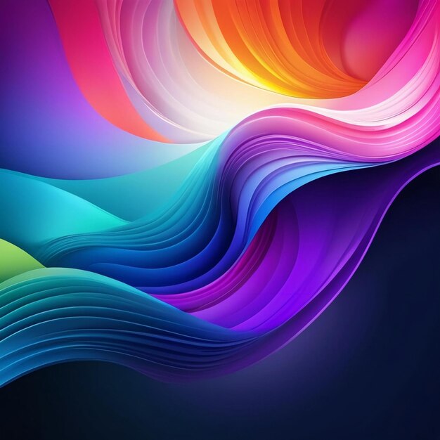 Background colorful design ai generated best quality hyper realistic wallpaper image