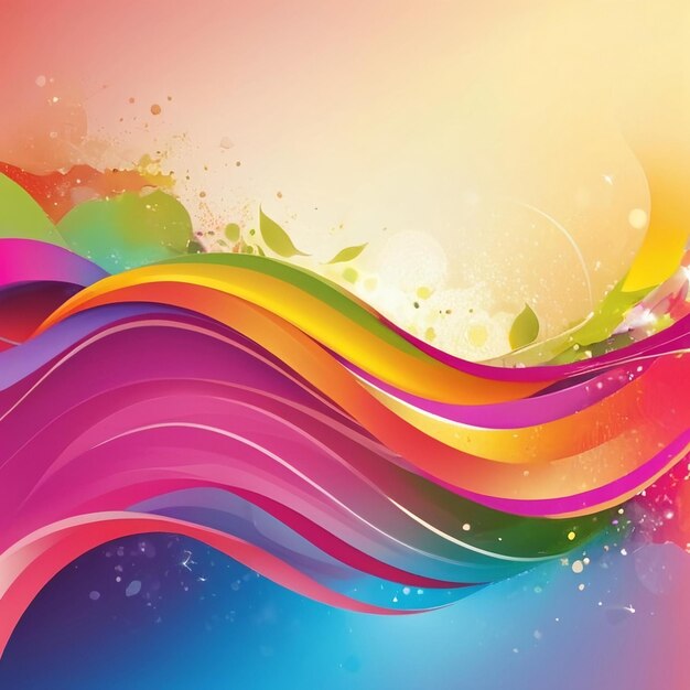 Background colorful design ai generated best quality hyper realistic wallpaper image